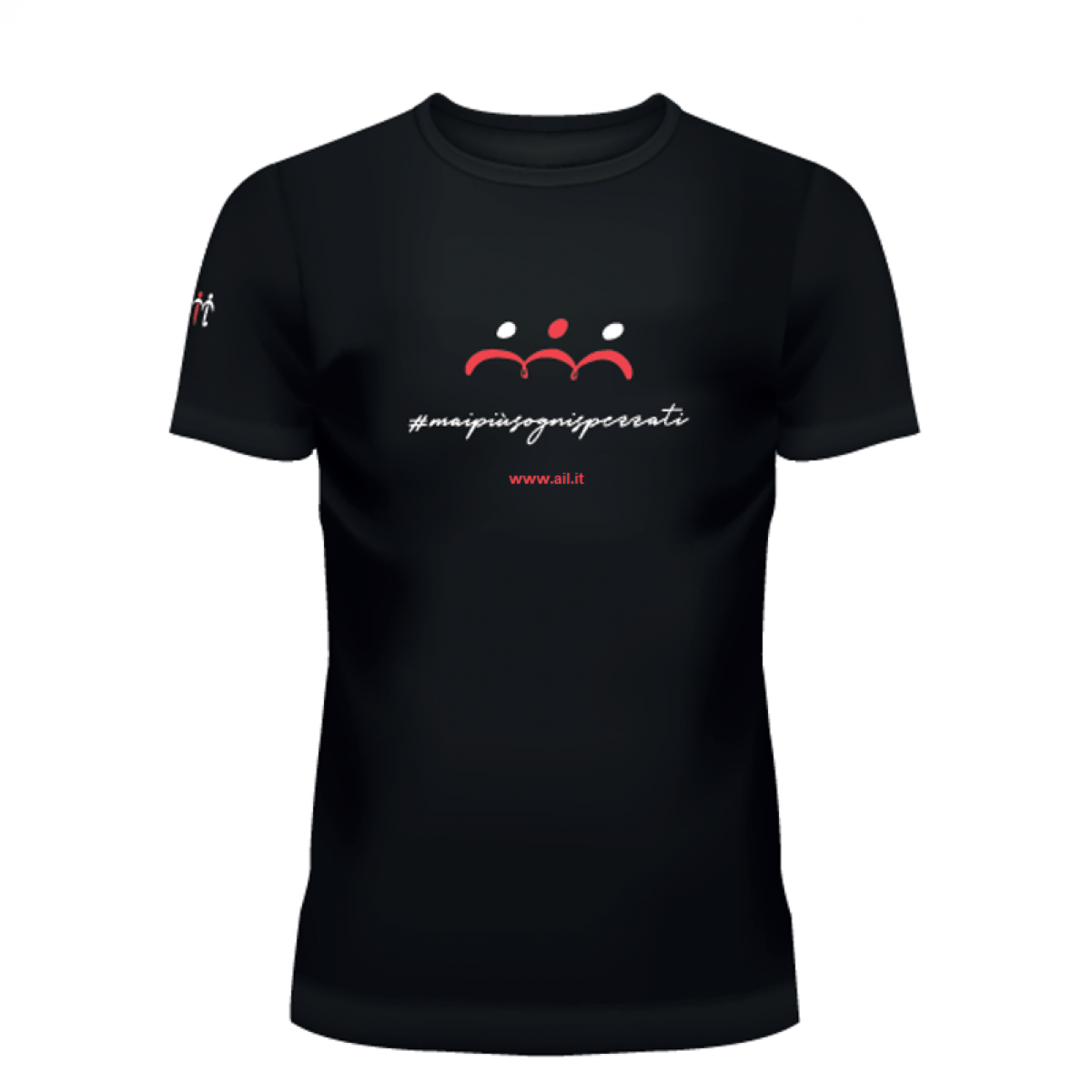 T-Shirt Unisex - Abbraccio Nera